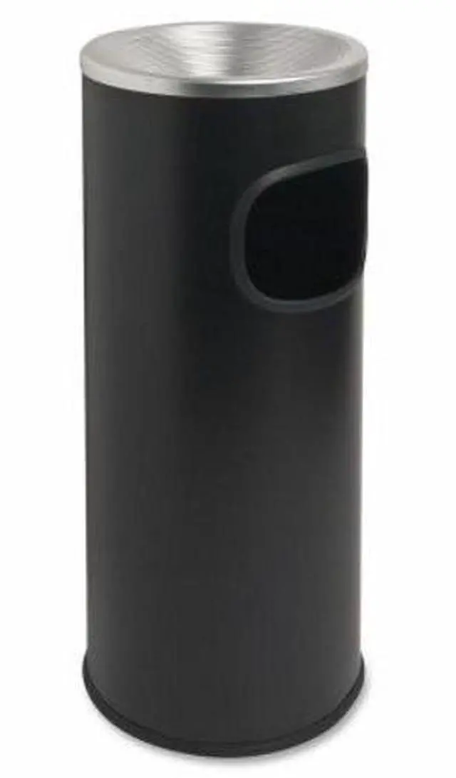 Alt view image 11 of 11 - Genuine Joe Fire Safe Ashtray Receptacle - Aluminum