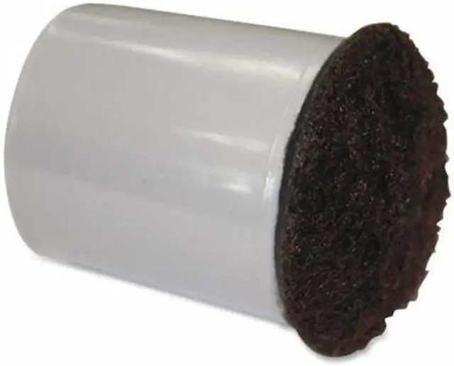 Alt view image 17 of 18 - Lorell Replacement Chair Tip w/Felt 3/4 16/Bag Gray 49323