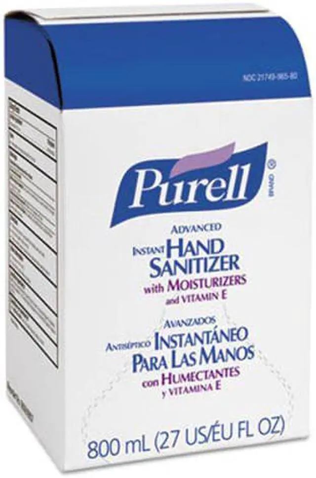 Alt view image 6 of 10 - Go-Jo Industries 965712 Instant Hand Sanitizer 800 ml. Refill