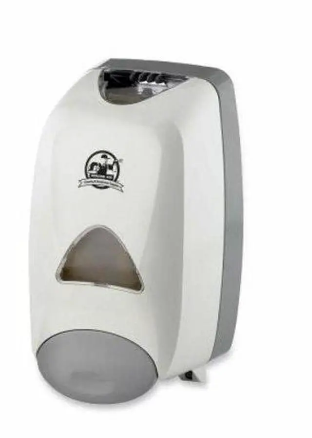 Alt view image 4 of 4 - Genuine Joe Soap Dispenser One Hand Push 1250 mL Gray 10495
