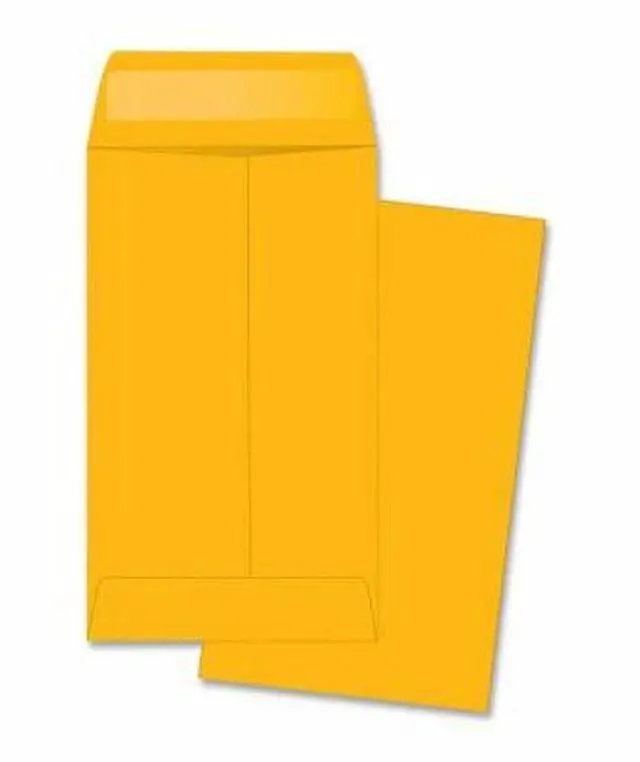 Alt view image 7 of 9 - Business Source Coin Envelopes No.3 24lb. 500/BX 2-1/2"x4-1/4" Kraft 04441