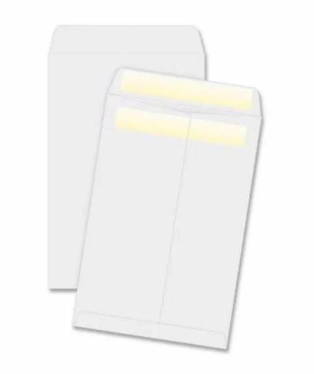 Alt view image 5 of 6 - Business Source Press/Seal Catalog Envelopes 28lb 6"x9" 100/BX WE Wove 04647