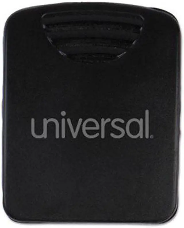 Alt view image 5 of 7 - Universal Fabric Panel Wall Clips 25-Sheet Capacity Black 20/Pack 21270