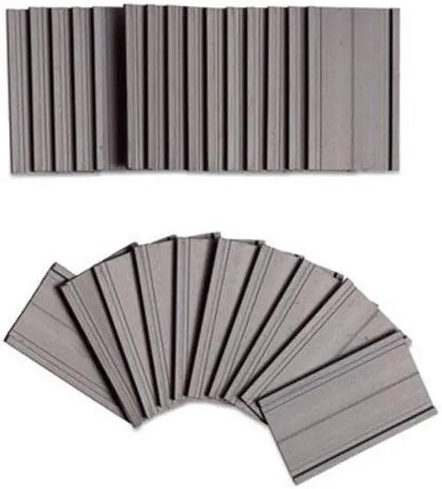 Alt view image 3 of 4 - Magnetic Card Holders, 2 x 1, Black, 25/Pack FM1310