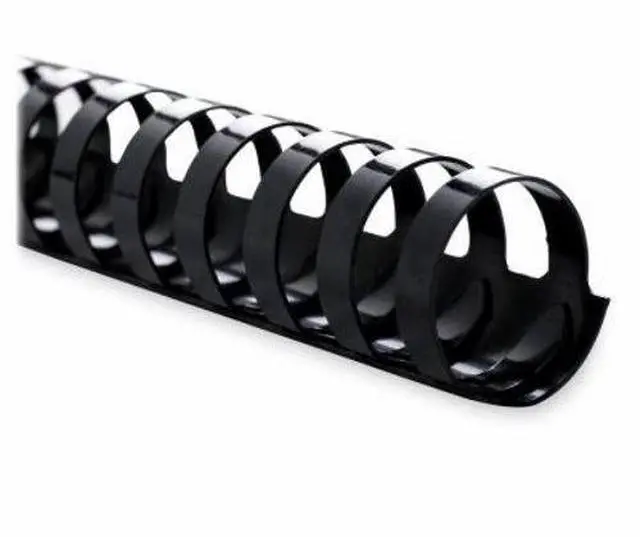 Alt view image 5 of 6 - Sparco Plastic Binding Spines 1-1/2" 320 Sheet Capacity 100/BX BK 18003