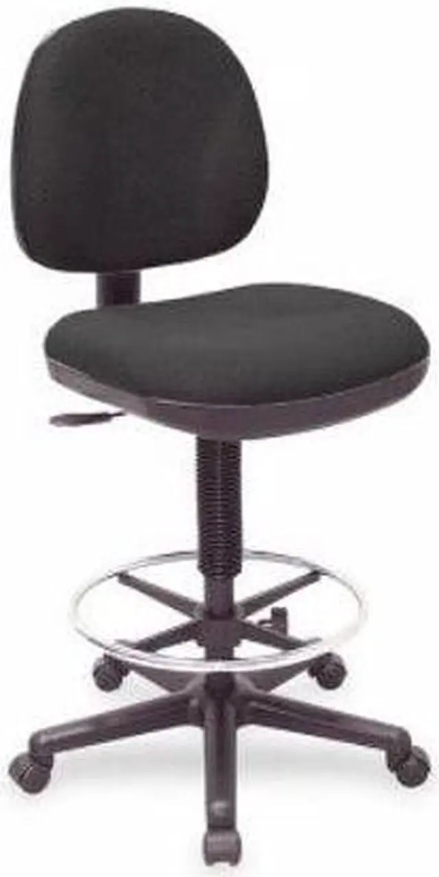 Alt view image 7 of 12 - Lorell Adjustable Multi Task Stool 24"x24"x40-1/2"x50-1/2" Black 80008