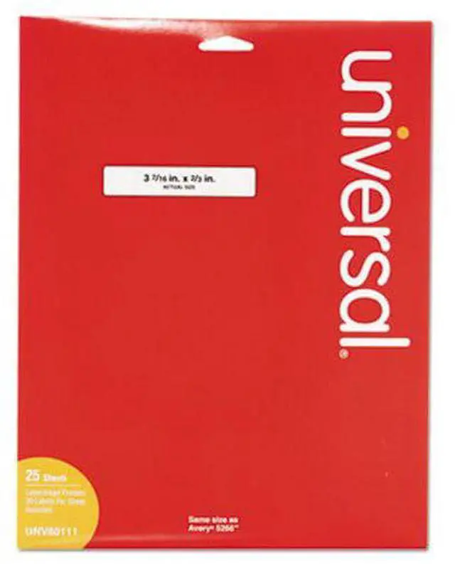 Alt view image 3 of 4 - Universal Self-Adhesive Permanent File Folder Labels - UNV80111