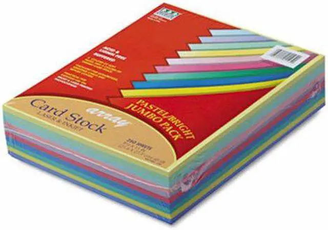 Alt view image 2 of 4 - Array Card Stock, 65lb, 8 1/2 x 11, Assorted, 250/Pack 101195