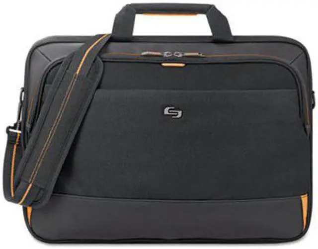 Alt view image 4 of 12 - Solo Urban Carrying Case for 11" to 17.3" Apple iPad Ultrabook - Black, Gold UBN3004