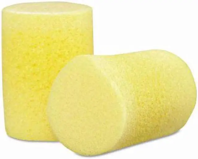 Alt view image 9 of 13 - 3M E·A·R Classic Single-Use Earplugs, Cordless, 29NRR, Yellow
