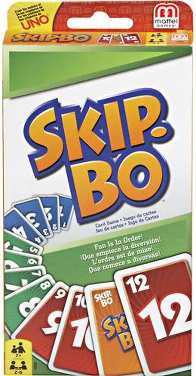 Alt view image 8 of 10 - Skip-Bo Card Game