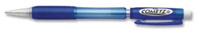 Alt view image 12 of 20 - Pentel Cometz Mechanical Pencil HB #2 .9mm Blue Dozen AX119C