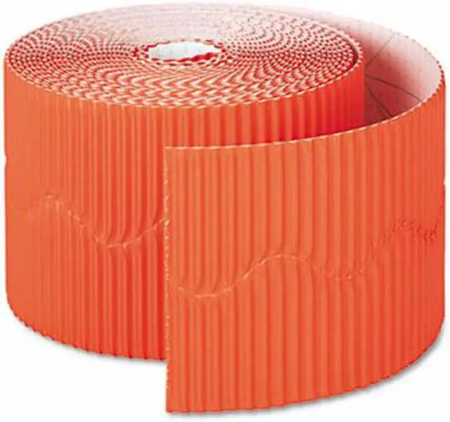 Alt view image 4 of 5 - Pacon Bordette Decorative Border, 2 1/4" X 50' Roll, Orange 37106