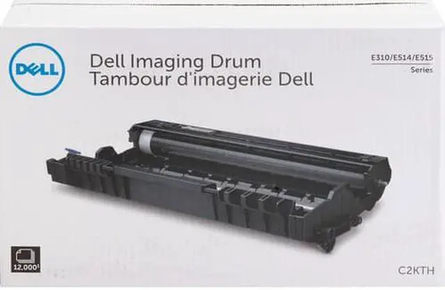 Alt view image 7 of 14 - Dell Drum Cartridge C2KTH Dell 12,000 Page Imaging Drum Cartridge for E310dw/ E514dw/ E515dw Printer - 12000 Page - 1 Pack