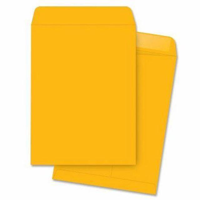 Alt view image 4 of 5 - Business Source Catalog Envelopes 20 lb. 6"x9" 500/BX Kraft 42099