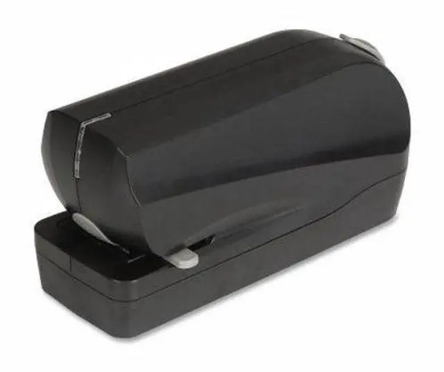 Alt view image 4 of 9 - Business Source Electric Stapler Flat Clinch 20 Sht/ 210 Capacity BK 62877