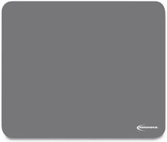 Alt view image 9 of 12 - Innovera IVR52449 Gray Rubber Mouse Pad