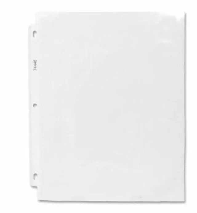 Alt view image 4 of 5 - Business Source Sheet Protectors Top Load 2.0mil 11"x8-1/2" 200/PK Semi-CL 74448