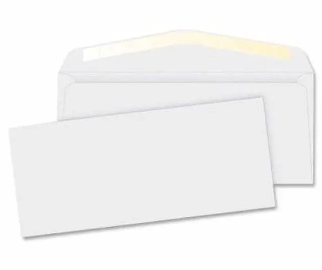 Alt view image 6 of 6 - Business Source Business Envelopes 24 lb. No. 10 4-1/8"x9-1/2" 500/BX WE 42250