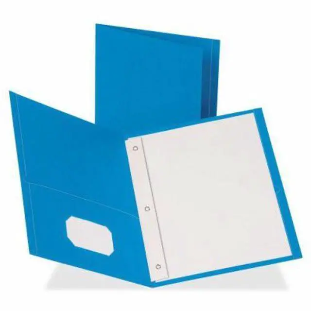Alt view image 6 of 6 - Business Source 2-Pocket Folders 100 Sh Cap Ltr 9-1/2"x11" 25/BX LBE 78507
