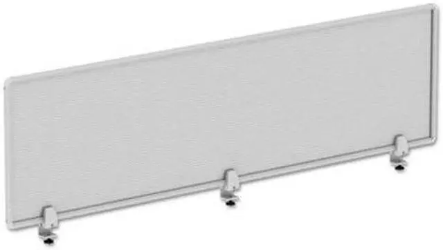 Alt view image 11 of 20 - Polycarbonate Privacy Panel, 65w X 18h, Silver
