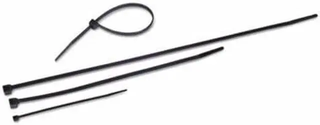 Alt view image 4 of 6 - Tatco Nylon Cable Ties 11 x 3/16 50 lb 500/Pack Black 22700