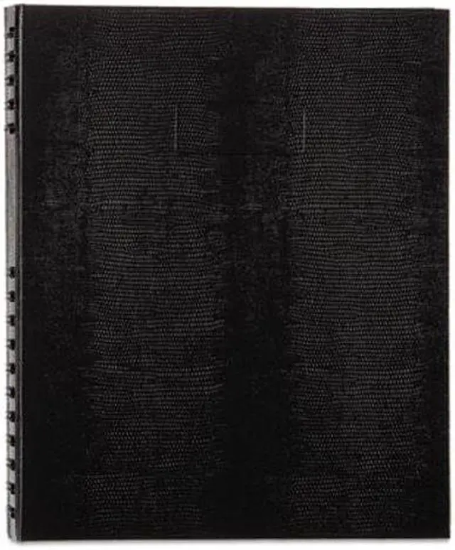 Alt view image 8 of 12 - Blueline NotePro Notebook 11 x 8 1/2 White Paper Black Cover 100 Ruled Sheets A10200BLK