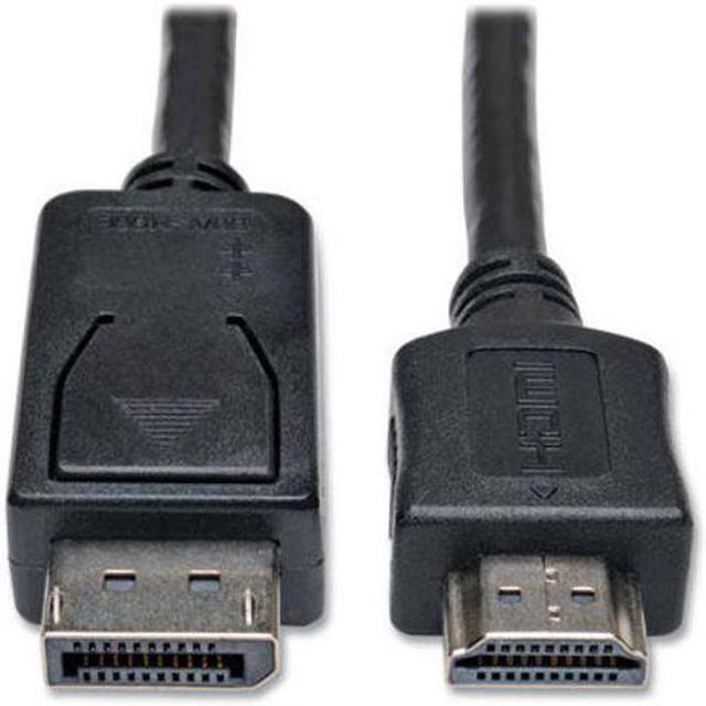 Alt view image 6 of 12 - Tripp Lite P582-003 Tripp Lite DisplayPort to HD Cable Adapter HDCP 1080P M/M 3' 3ft - DisplayPort/HDMI for Monitor, TV, Audio/Video Device - 3 ft - 1 x DisplayPort Male Digital Audio/Video - 1 x HDMI