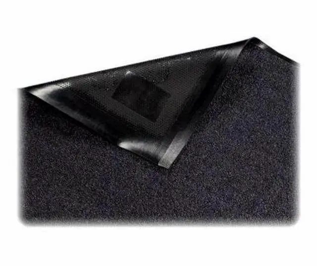 Alt view image 17 of 19 - Genuine Joe Indoor Wiper Mat Nylon Carpet Rubber Back 33-1/2"X56" GY 58354