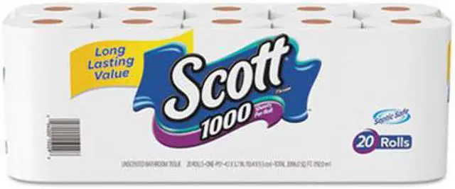 Alt view image 5 of 6 - Kimberly Clark Consumer 20032CT Standard Roll Bathroom Tissue, 1-Ply