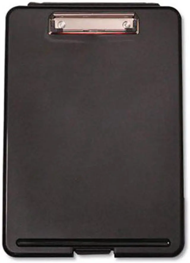 Alt view image 7 of 9 - Universal Storage Clipboard, 1/2" Capacity, 8 1/2 X 11, Black 40318