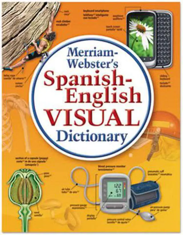 Alt view image 4 of 6 - Merriam Webster MER292-5 Spanish-English Visual Dictionary, Paperback, 1152 Pages