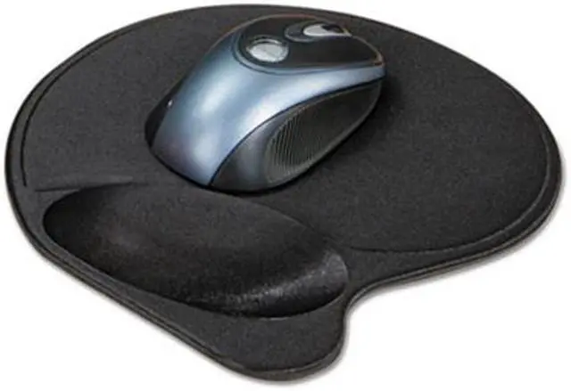 Alt view image 4 of 4 - Kensington Extra-Cushioned Mouse Wrist Pillow Pad, Black 57822