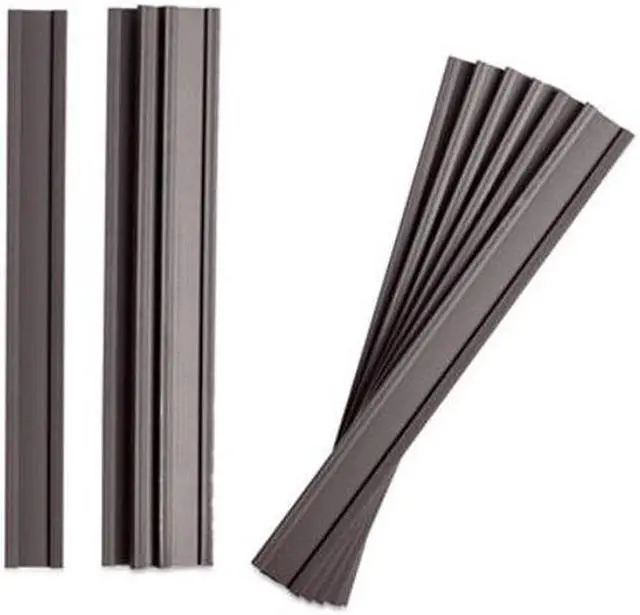 Alt view image 3 of 4 - Magnetic Card Holders, 6 x 0.5, Black, 10/Pack FM2631