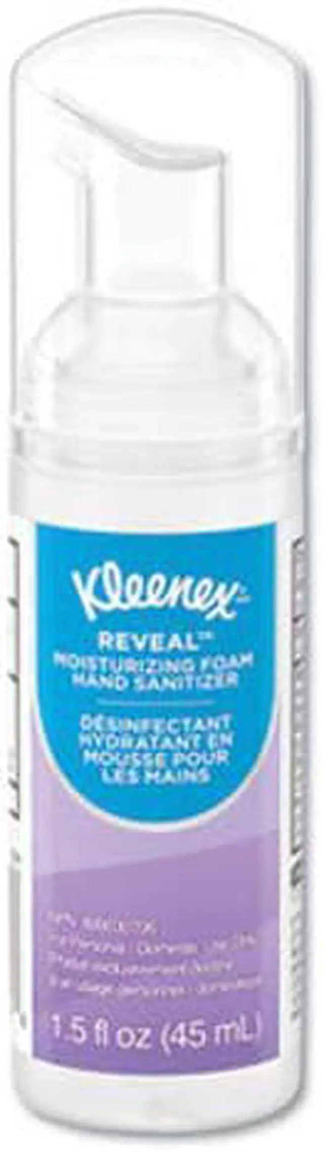 Alt view image 4 of 7 - KLEENEX 34604 Ultra Moisturizing Foam Hand Sanitizer, 1.5 oz, Clear, 1 Each