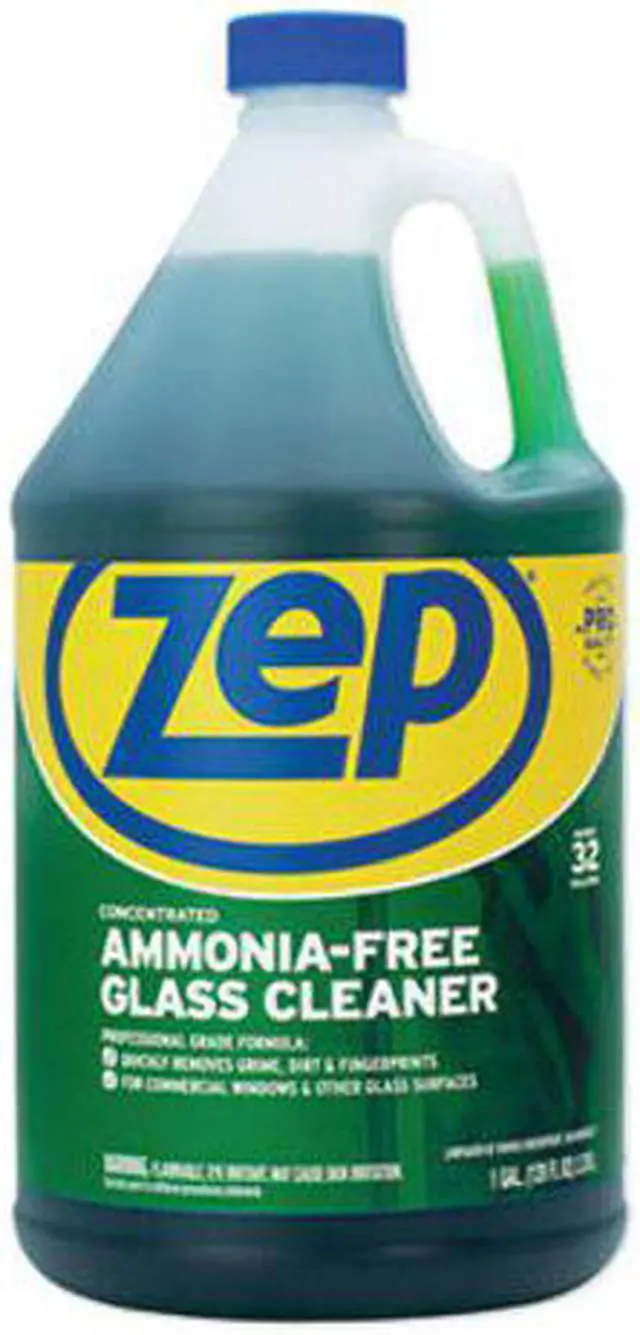 Alt view image 9 of 10 - Zep Commercial ZU1052128, Ammonia-Free Glass Cleaner, Agradable Scent, 1 gal Bottle