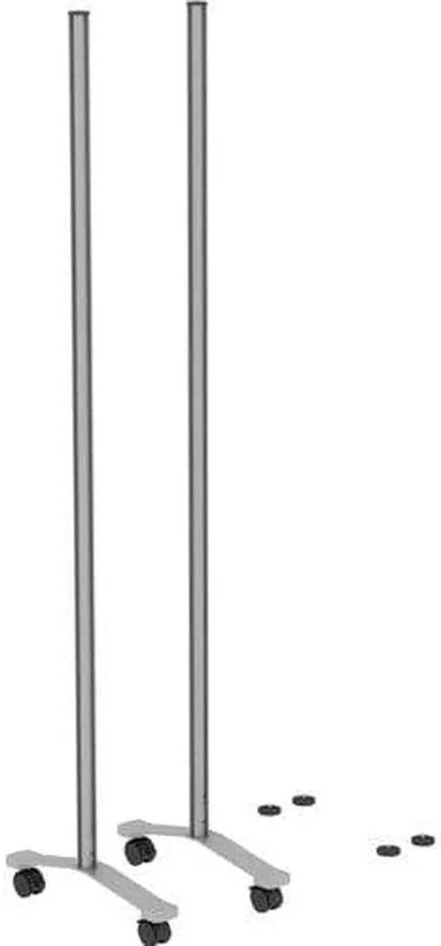 Alt view image 5 of 17 - Lorell Legs, F/Panel Dividers, W/Casters, 18-3/4"X2"X71", Sr (LLR90271)