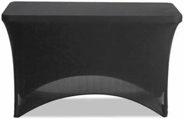 Alt view image 11 of 15 - iGear Fabric Table Cover Polyester/Spandex 24 x 48 Black 16511
