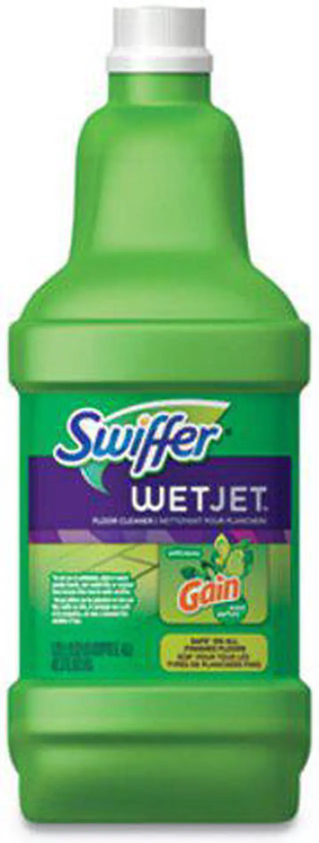 Alt view image 2 of 11 - Swiffer WetJet System Refill, Original, 1.25 L, 4 Bottles (PGC77809)