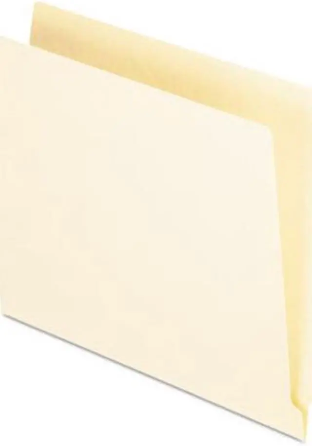 Alt view image 2 of 10 - Tops Pendaflex H110 End Tab Folders  Straight Cut  One Ply  9 1/2   Front  Letter  Manila  100/Box