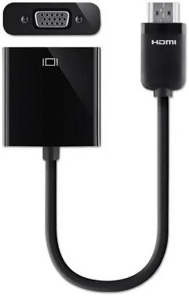 Alt view image 4 of 20 - Belkinponents F2CD058 Adapter,hdmi,hdmi-m Vga-f with 3.5mm Audio