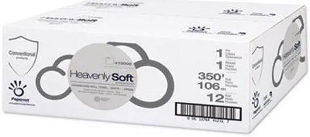 Alt view image 4 of 9 - Papernet Heavenly Soft Paper Towel 7.8" x 350 ft White 12 Rolls /Carton 410096
