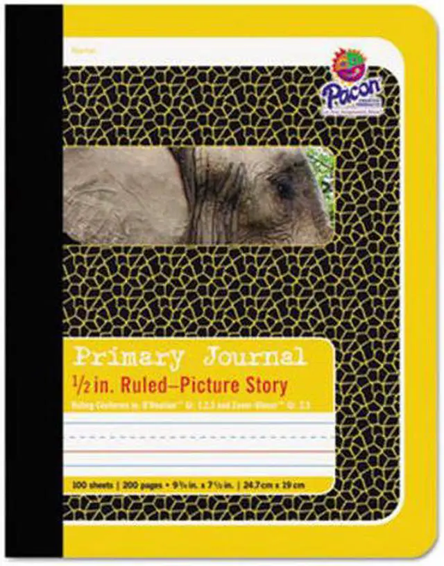 Alt view image 10 of 11 - Pacon 2426 Composition Book 100 Sheet - Ruled - 9.75" x 7.50" - 1 Each - White Paper