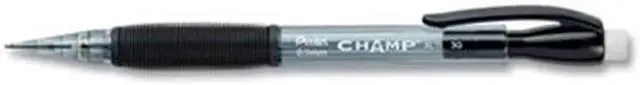 Alt view image 4 of 11 - Pentel AL19A Champ Mechanical Pencil, 0.9 Mm,Translucent Black Barrel, Dozen