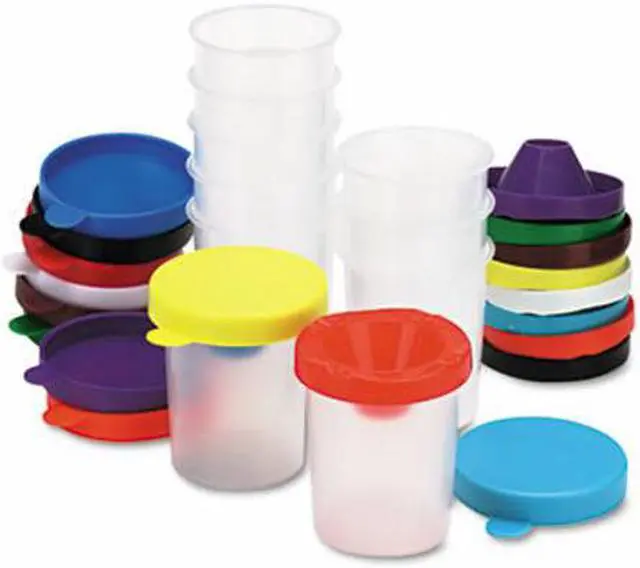 Alt view image 3 of 6 - No-Spill Paint Cups