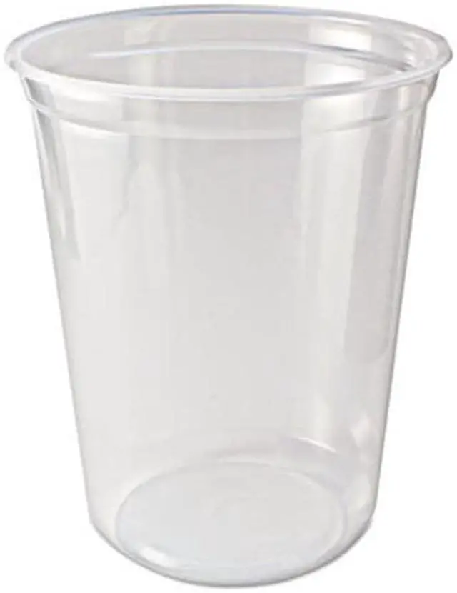 Alt view image 3 of 7 - Fabri-Kal 9505104 Microwavable Deli Containers, 32 Oz, Clear, 500/Carton