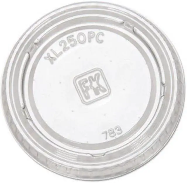 Alt view image 3 of 5 - Clear Lids, Pet Fits1.5/2/2.5Oz Pc (20/125)