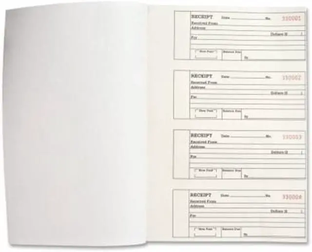 Alt view image 8 of 8 - Business Source  Receipt Book 39558