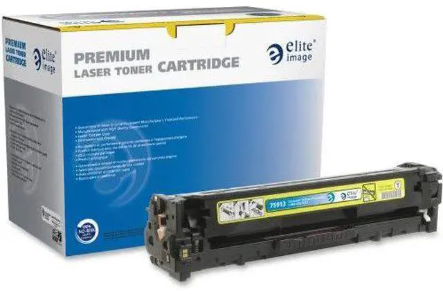 Alt view image 5 of 5 - Elite ufactured Toner Cartridge 1800 Page Yield Yellow 75913
