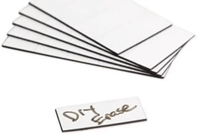 Alt view image 3 of 3 - Dry Erase Magnetic Tape Strips, 2" x 0.88", White, 25/Pack FM2418